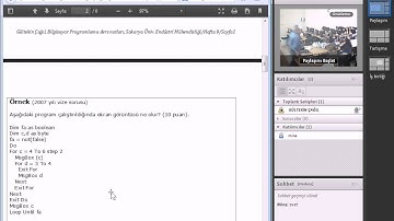 Bilgisayar Programlama 1 - Hafta 9 - Bölüm 2