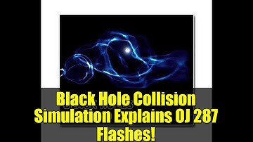 Black Hole Collision Simulation Explains OJ 287 Flashes!