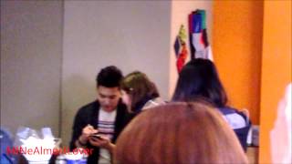 150314 Sungmin and Sungjin at Wiki so cute