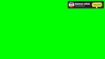 minecraft subscribe advancement animation green screen ✨