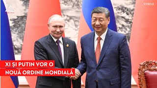 ACUM: Putin și Xi Jinping promit o Nouă Ordine Mondială. Cooperarea China-Rusia se intensifică