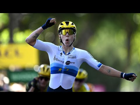TOUR DE FRANCE FEMMES - Wiebes la fusée, Van de Velde la frustrée : le film de la 3e étape
