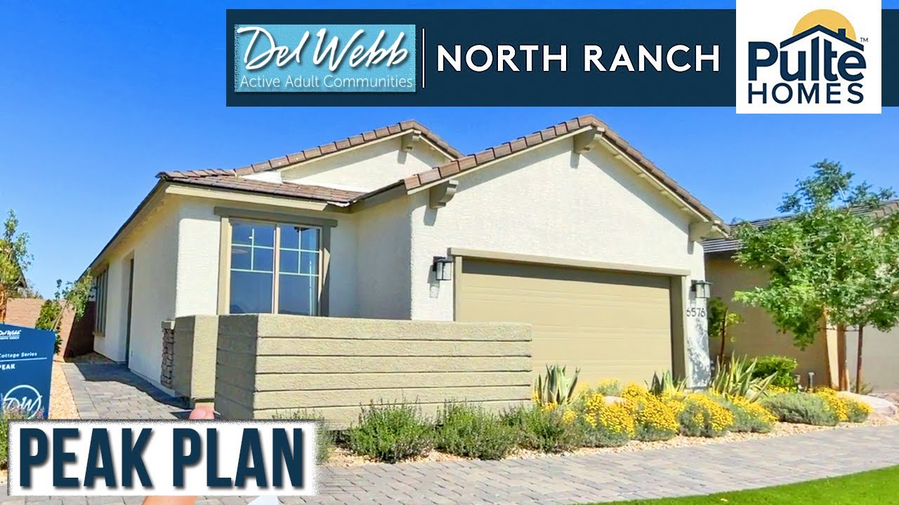 344K+ Peak Plan by Del b at North Ranch North Las Vegas Single Story Homes YouTube