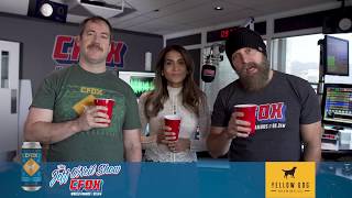 Jeff ONeil Show - Fa La La La Lager 2019 with Yellow Dog Brewing