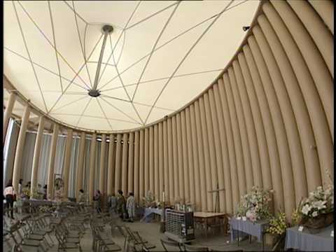 1996年（平成8年）紙の建築 ー PAPER-BUILT HOME - YouTube