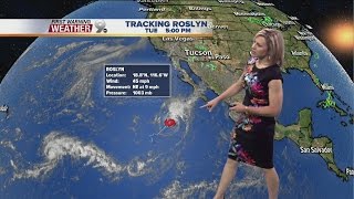 Chief Meteorologist Erin Christiansen's KGUN 9 Forecast Tuesday, September 27, 2016