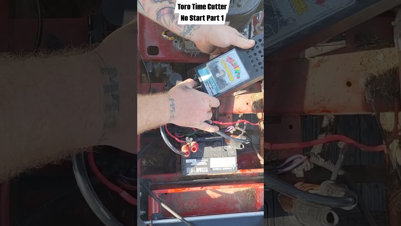 Toro Time Cutter No Start Part 1