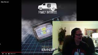 SKIP THIS AD - FAMILY BVSINESS (KXNG CROOKED & BROTHERS)! PRODUCED BY EMINEM! HOLY MUTHA! (REACTION)