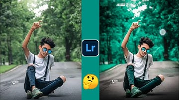 Lightroom- Moody Blue Effect Photo Editing Tutorial | Background color change tutorial || SK Rafi ||