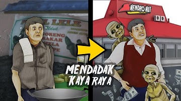 Pelihara Tuyul - Kisah Penjual Pecel Jadi Pengusaha Kaya #HORORMISTERI | Kartun hantu, Animasi Horor