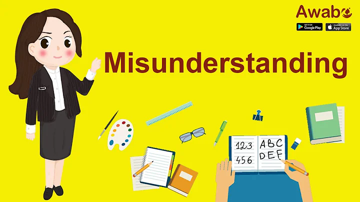 Misunderstanding | English Stories | Awabe - DayDayNews