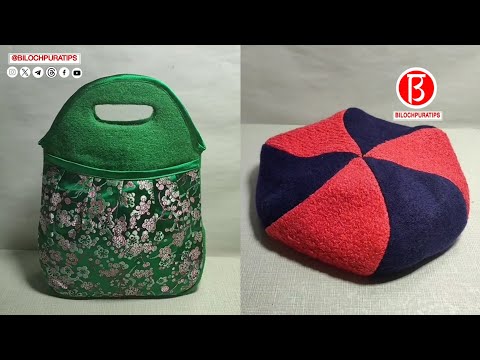 How to Make a hexagonal spiral beret And Make handbags  Episode 91