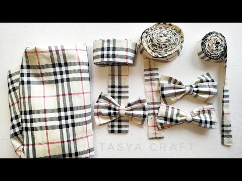 How to Make Perfect Ribbon From Fabric