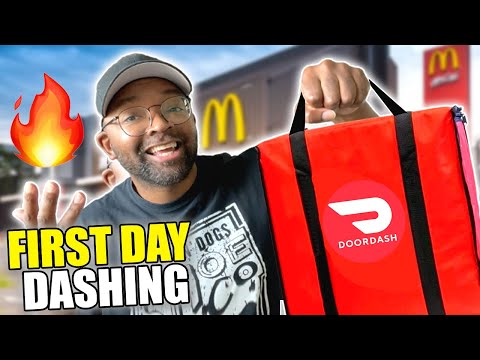 Doordash My First Day As A Dasher!| Can You Still Make Any In 2023