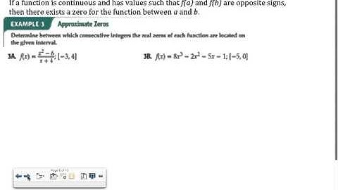 CONTINUITY and End Behavior