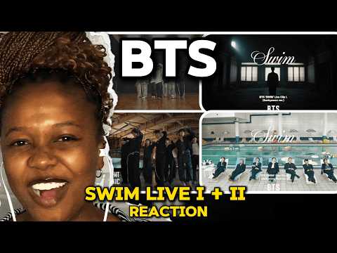 Reacting to BTS  (방탄소년단) Swim Live Clip I + II + Dance Practice + Official Performance Video 🏊