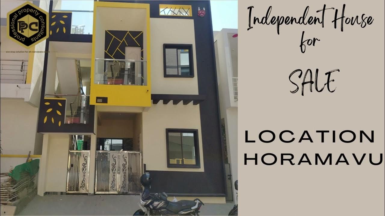 4bhk independent house for sale in Horamavu Agara Bangalore 9591608349 YouTube
