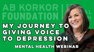 My Journey to Giving Voice to Depression  Terry McGuire  Mental Health Webinar