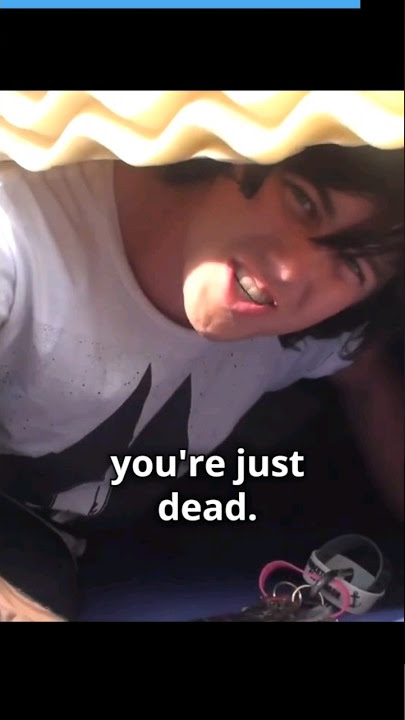 'If you get in a car accident, you're just dead.' -Kellin Quinn of Sleep With Sirens #kellinquinn