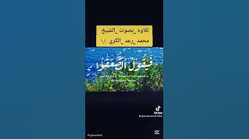 تلاوه بصوت الشيخ رعد الكري #اكسبلور #قرآن #تيك_توك #لا_تنسوا_الإشتراك_تفعيل_الجرس_والإعجاب_بالفيديو