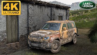 Rebuilding Land Rover Defender 110 X | Forza Horizon 5 | Logitech Steering Wheel Gameplay