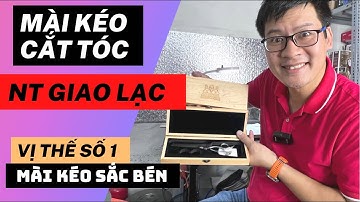 Mài kéo cắt tóc Tường Barber NT102  Trở nên sắc bén hơn mới  mài kéo cắt tỉa tóc Số 1 | Quang 3S