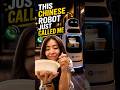 CHINESE ROBOT called me with my food… 🤖🍜 #chinatravel #travelchina #chinafood #robot
