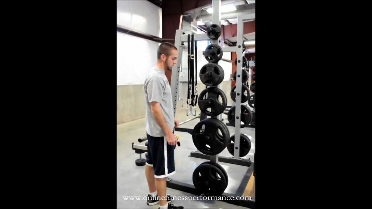 Barbell Shrug Variations YouTube
