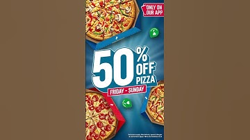 Thumbnail of 50% OFF PIZZA 24C3 UK - Fri - Sun Voice Over Short