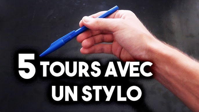 Stylo à travers le billet