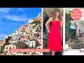 Come shopping with me in positano  ceramics linens homewear clothes ep 178