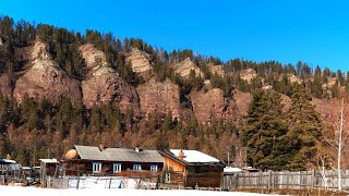 #2 Зимник Новоодинск - деревня Шаманка - Утёс 33 богатыря - Лесная дорога