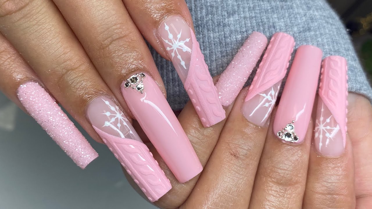 10. "Sweater Nails" Nail Art - wide 1