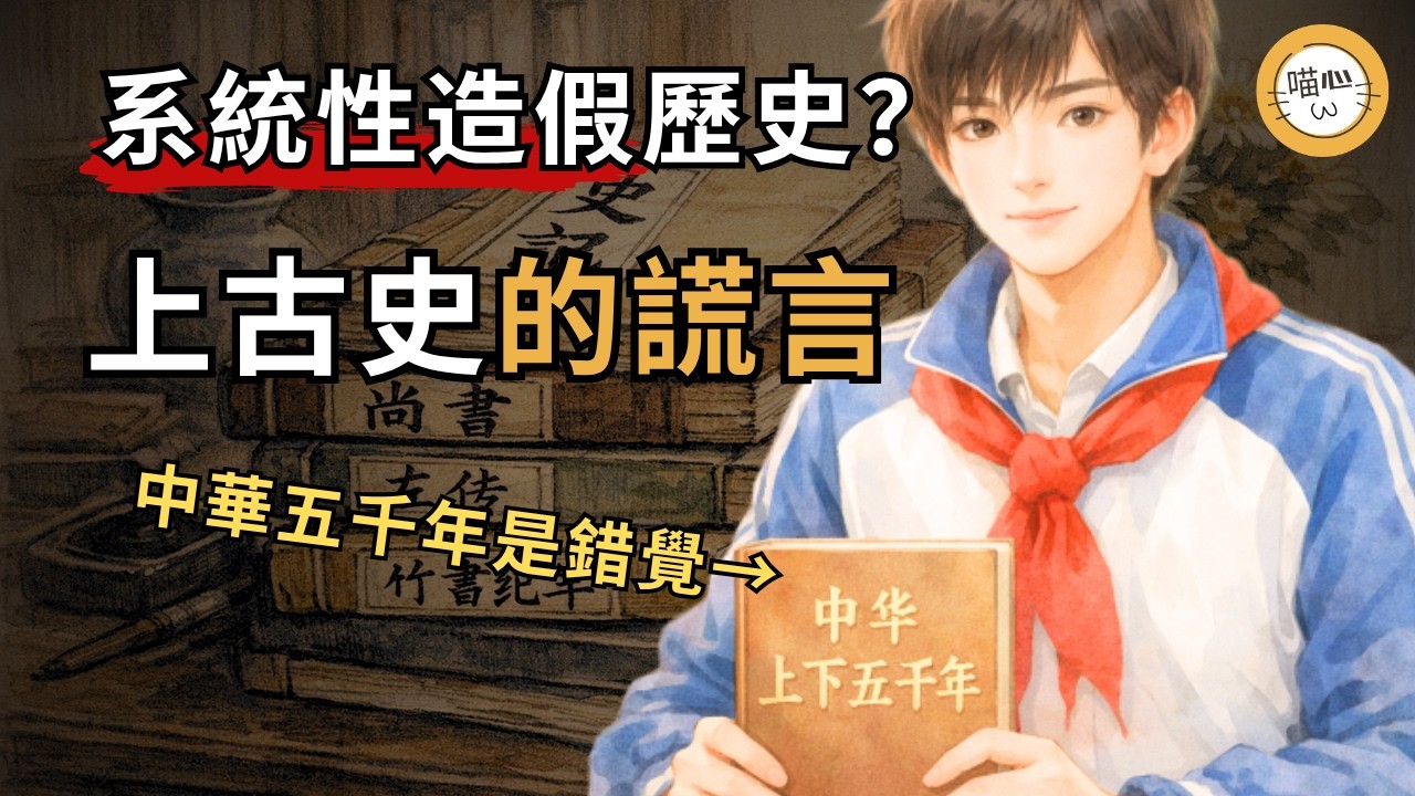 你熟悉的古史是谎言？被擱置的疑古派與失敗的夏商周斷代工程，中華五千年究竟是真是假？传世历史文献和良渚文化为何無法延續信史？古史辨伪被刻意遗忘？| 喵心揭秘 |