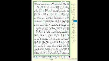 الصفحة ٢٤٥ من القرآن الكريم...القارئ د.بريك سعد بريك