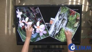 Multitouch LCD TV   Infrared Touch Frame