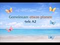 Telc A2 #SprechenTeil2 – #GemeinsamEtwasPlanen (Dialog + Lösung) #Haushalt #PrüfungSimulation
