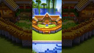 Minecraft Build Easy Mega Survival Base #shorts