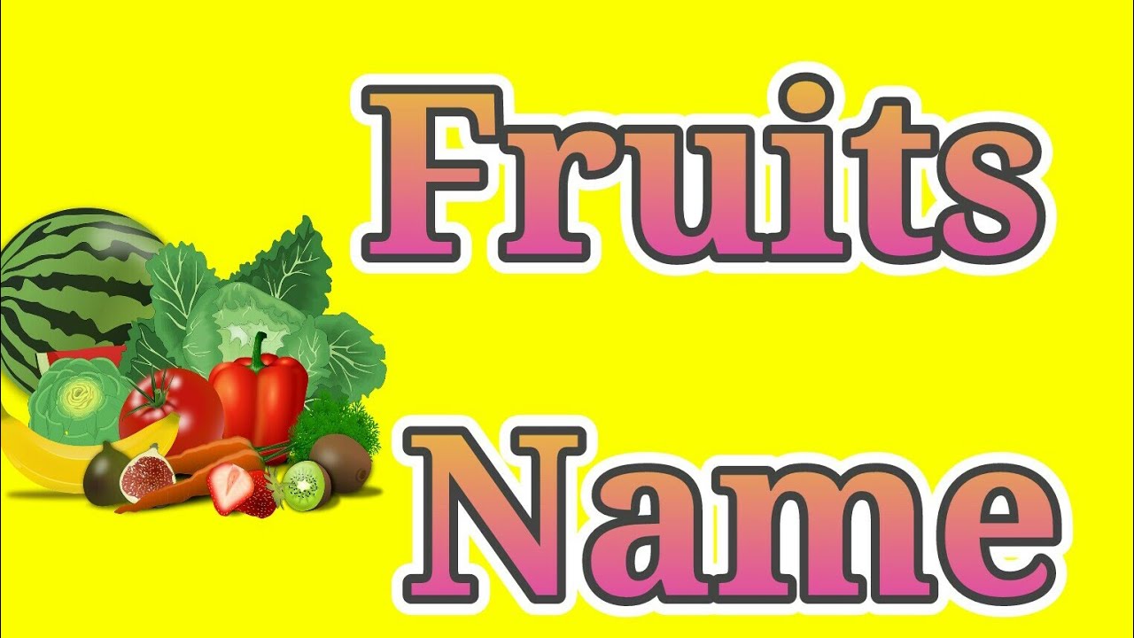 Marathi Fruit Chart