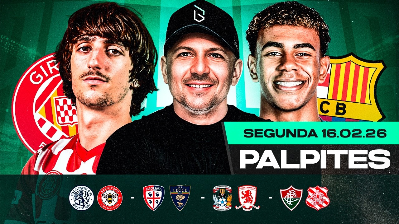 PALPITES DE FUTEBOL PARA 16 02 2026 (SEGUNDA-FEIRA) | Boleiros Tips