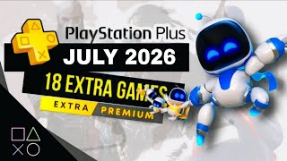 PlayStation Plus Extra July 2026 Games | PS Plus Extra July 2026
