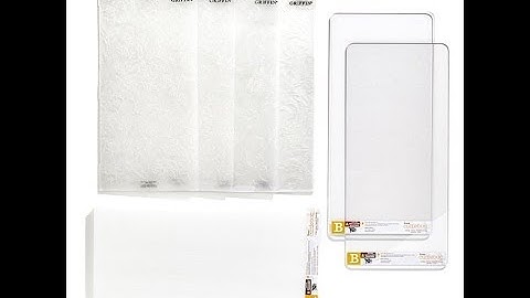 Anna Griffin Cuttlebug 12" Embossing Folders