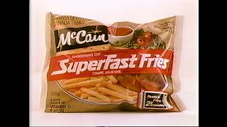 Pub Québec - Mccain Superfrites Superfast Fries Saveur Fraîche Frite Sans Grande Friture
