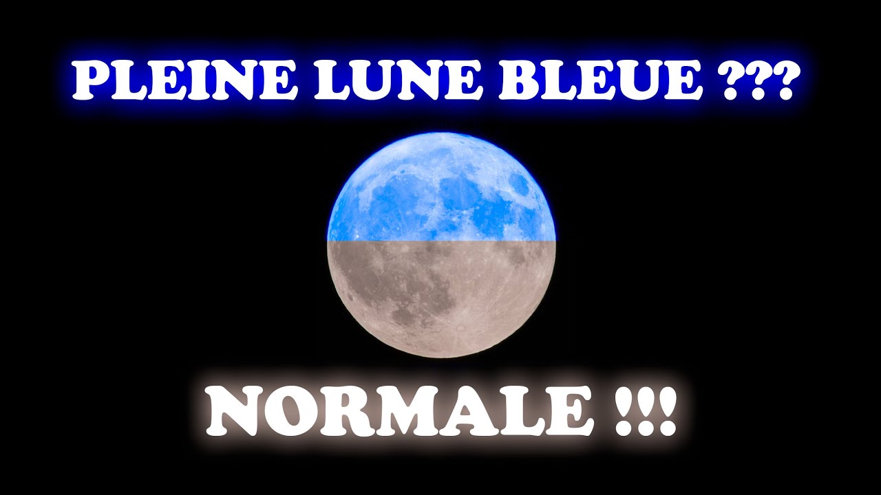 Pleine Lune du 19 aout 2024 : pas super bleue 🌛🌚🌜