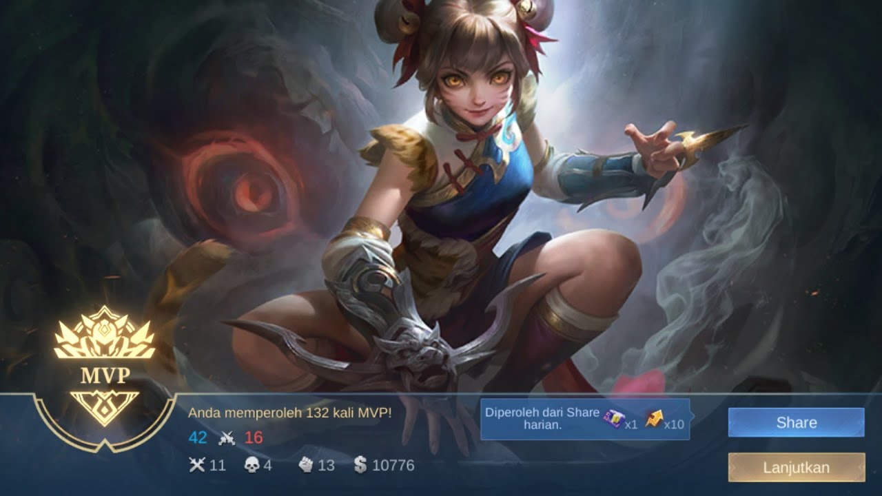 gameplay wanwan 2023!! critical damage 11 kill!!