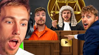 Miniminter Reacts To YouTube’s BIGGEST Scandals in an ACTUAL Court Wealth