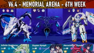 V6.4 Memorial Arena - 6Th Week Masters
