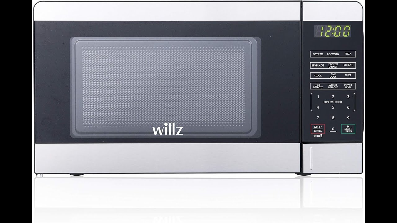 Обзор небольшой настольной микроволновой печи Willz - плюсы и минусы - микроволновая печь Willz