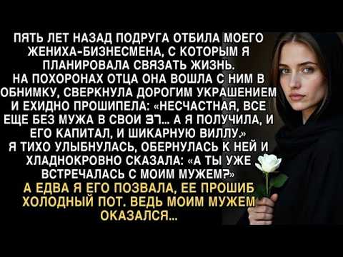 Я ПЛАКАЛА ЧИТАЯ ЭТУ ИСТОРИЮ! ПОДРУГА ОТБИЛА ЖЕНИХА, НО НА ПОХОРОНАХ ОТЦА Я УЖЕ БЫЛА С ДРУГИМ МУЖЕМ…