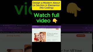 Design a Modern CONTACT US Section in ELEMENTOR (No Coding) | WordPress 2026